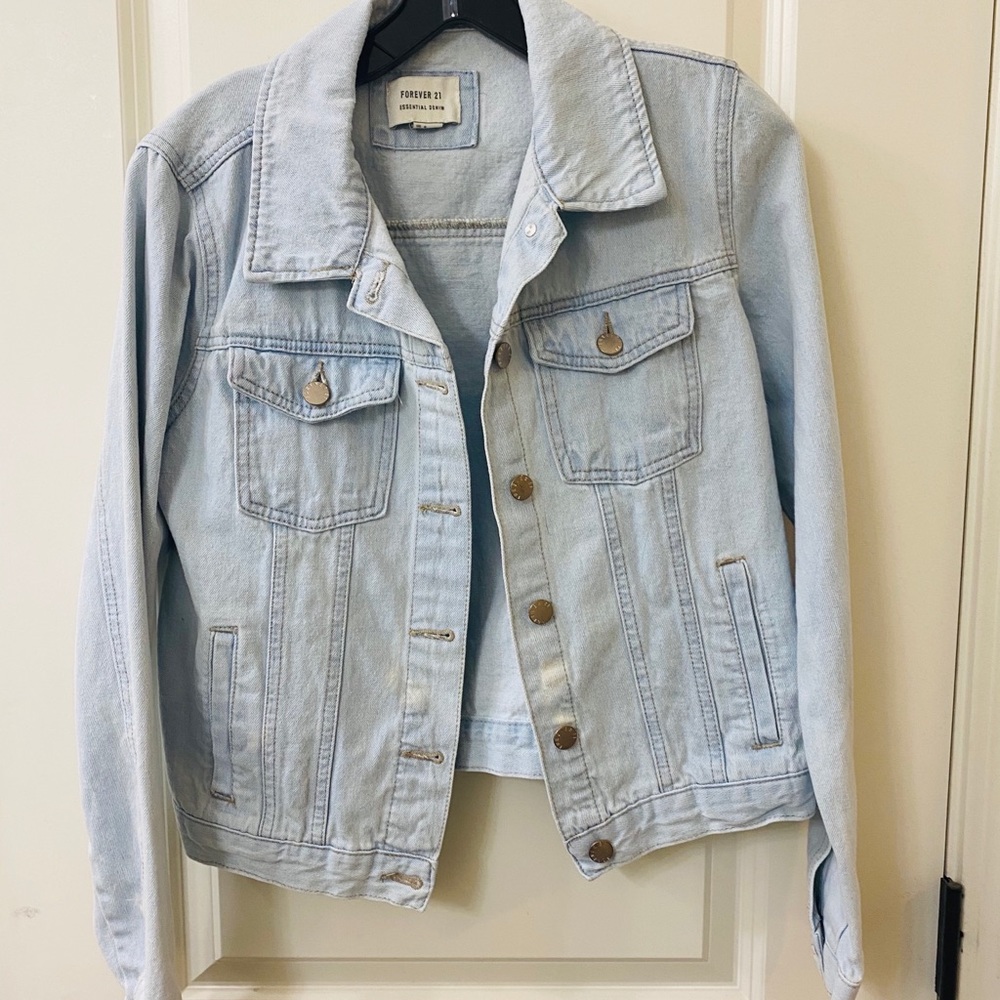 Light jean jacket
